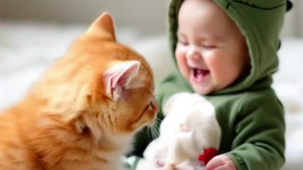 Cute baby animals, Funny animal videos, Cute cats