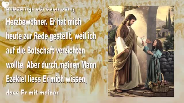Bist du gerufen... Fühlst du ein Verlangen in deinem Herzen ... ❤️ Liebesbrief von Jesus