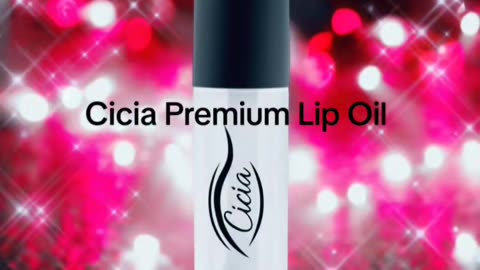 Cicia Premium Clear Lip Oil - Moisturizing and Nourishing Glossy Finish | Lip Care Treatment