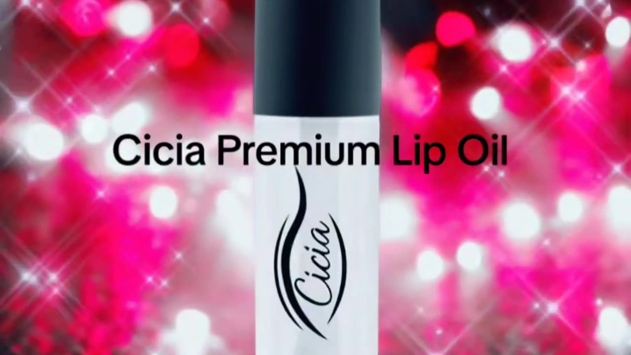 Cicia Premium Clear Lip Oil - Moisturizing and Nourishing Glossy Finish | Lip Care Treatment