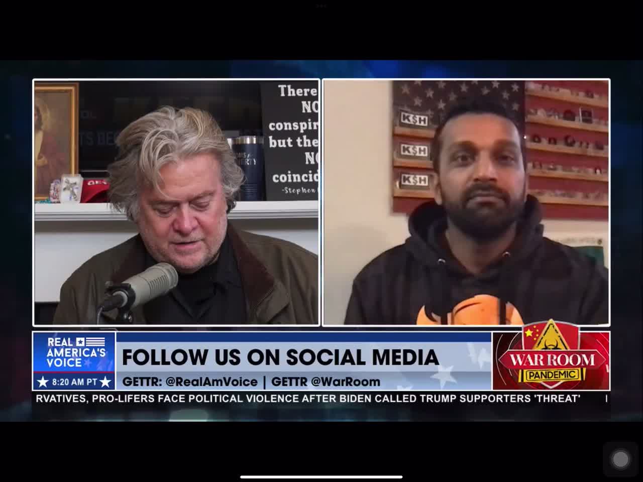 Kash Patel is going to be the opening act for the coming Trump rally.