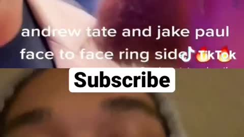 Andrew Tate and Jake Paul face off again #andrewtate #jakepaul #shorts