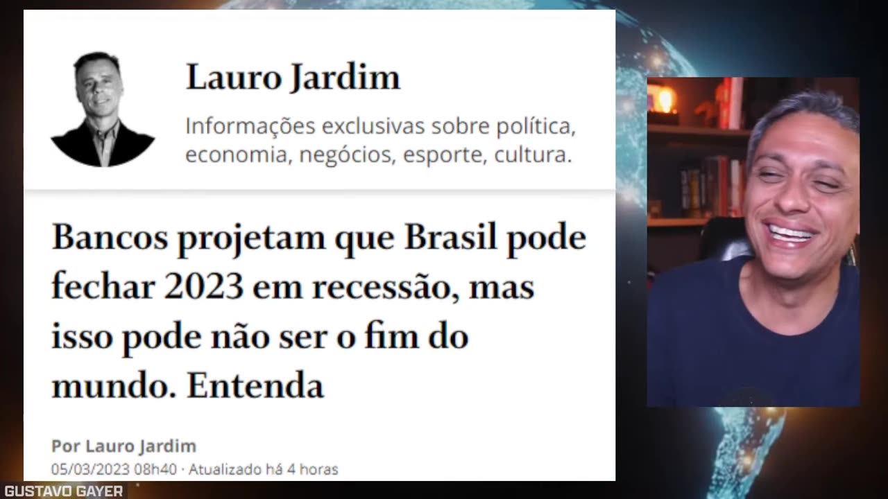 HAHAHAHA - A imprensa nem sabe mais como defender as merdas do LULA - by Gustavo Gayer