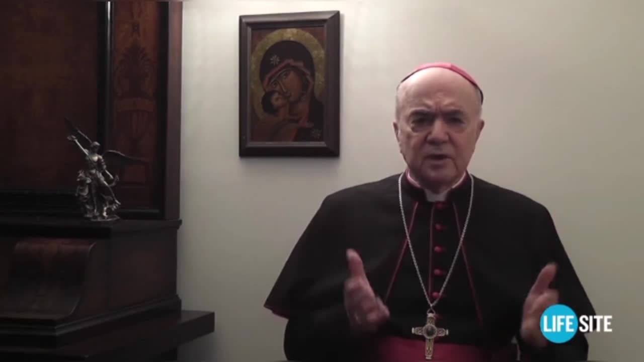 Archbishop Viganò Calls To Stop Global Enslavement of Humanity