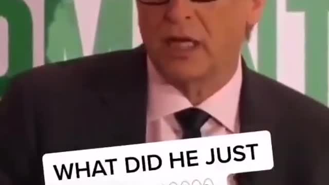 What did he just say?...