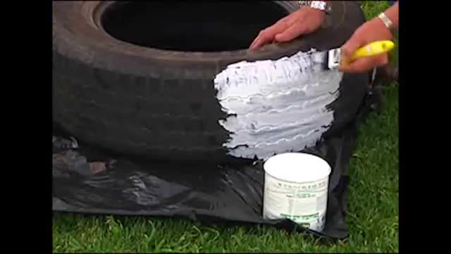 The Gardener Magazine- DIY Tyre Planters