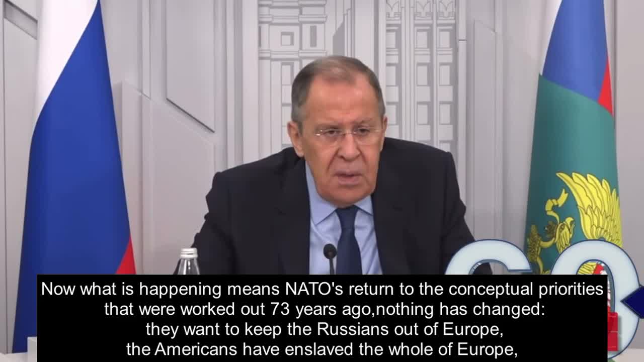 NATO was created to keep the Russians out of Europe