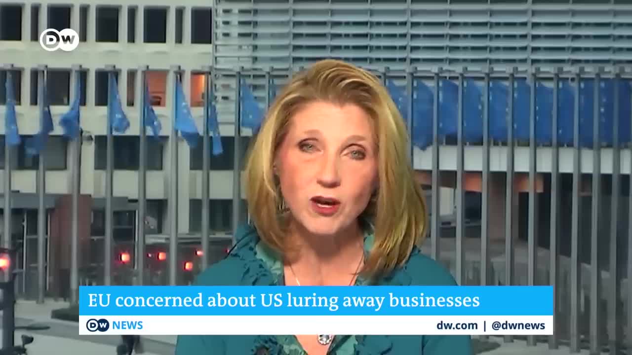 Tensions rise between EU and US over Inflation Reduction Act DW News