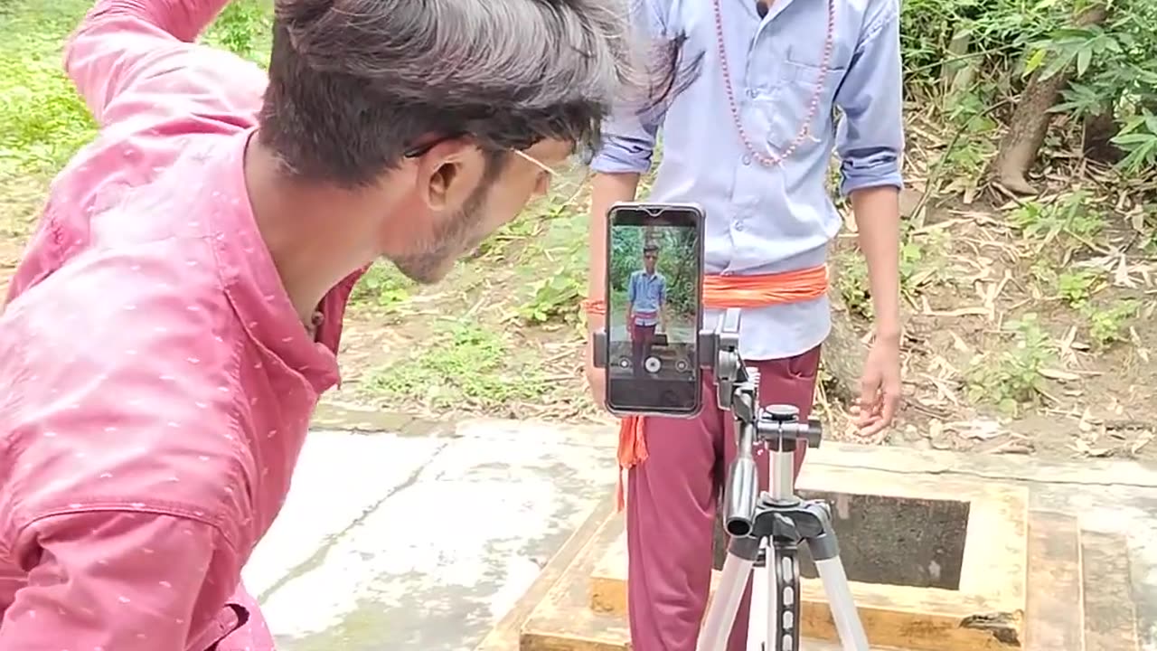 cameraman is irrititated