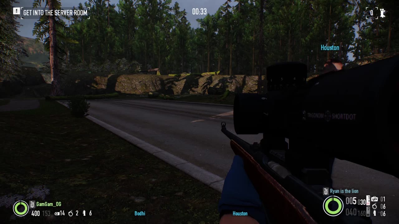 Payday 2- he threw a grenade at the worst time.