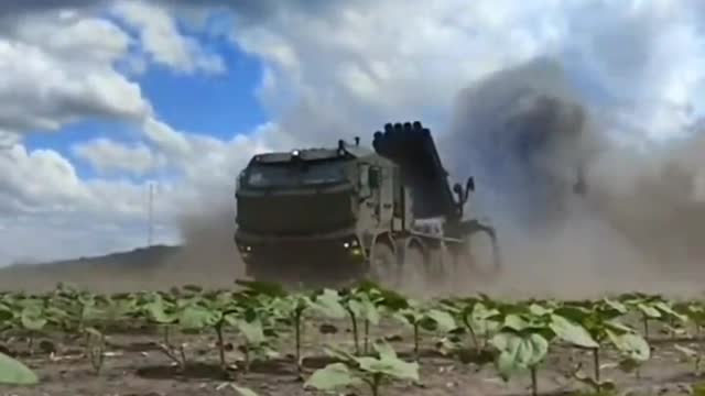 BUREVIJ MULTIPLE LAUNCH ROCKET SYSTEM MADE IN UKRAINE🚀