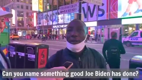 Name One Good Thing Biden Did