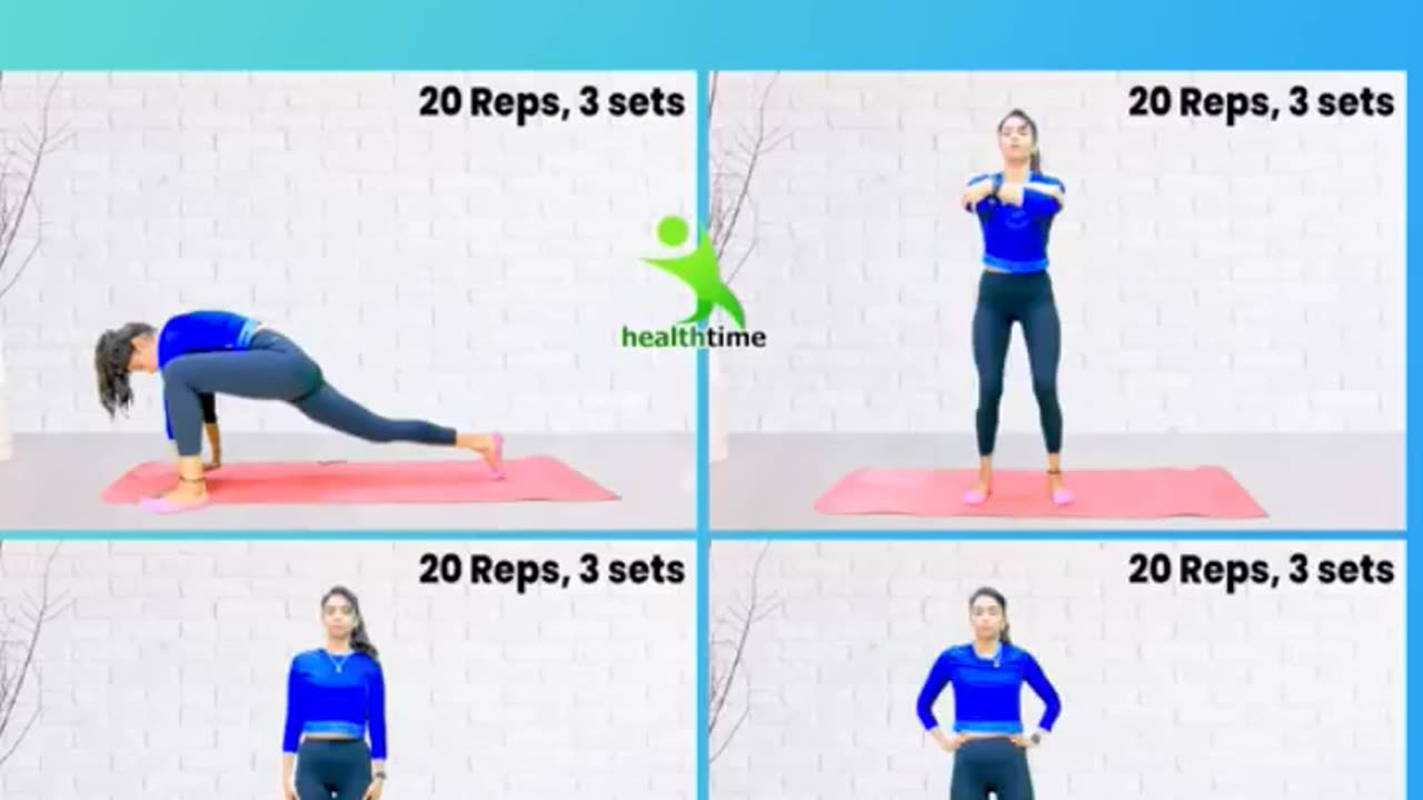 Full Thigh Workout for Women fitnes ## short video