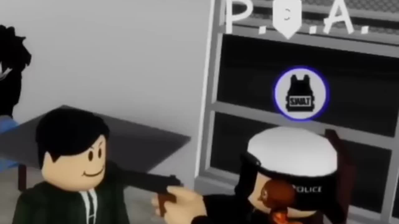 Traume a un policia en la prision de Roblox Por un celular😂🤣Todo por comprar cosas piratas xD Roblox