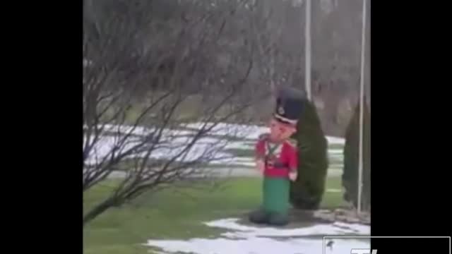 Christmas Decorations Made Inappropriate By Mother Nature