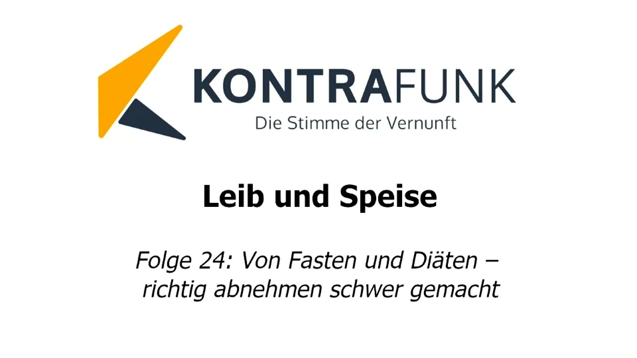 Leib und Speise – Folge 24: Von Fasten und Diäten – richtig abnehmen schwer gemacht