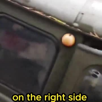 Great miracle: the Ukrainian shell penetrated Russian Bukhanka minivan without exploding!