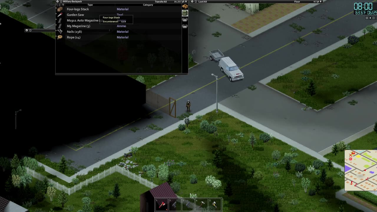 Project Zomboid Fourth Attempt Pt. 227 (No Commentary, Sandbox)