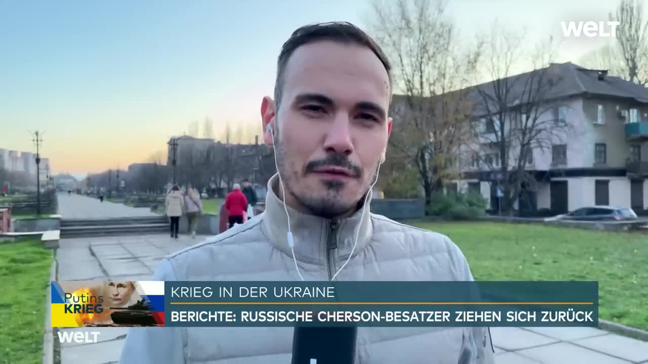 KAMPF UM OSTUKRAINE: Verlust von Cherson wäre für Putin "eine riesen Demontage"