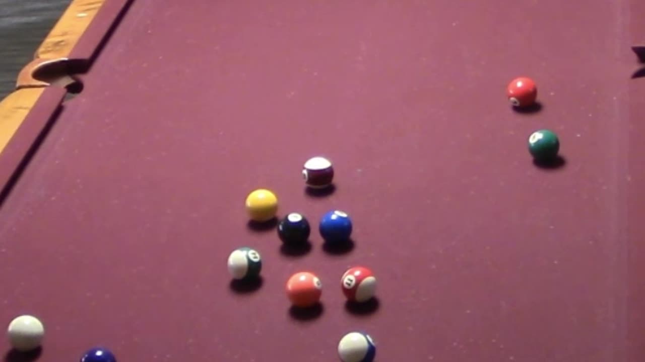 8 BALL CLEAN UP THE STRIPES!
