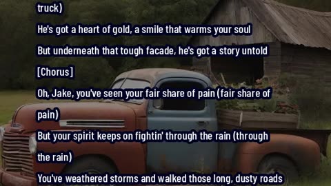 A Man Named Jake AI SONG