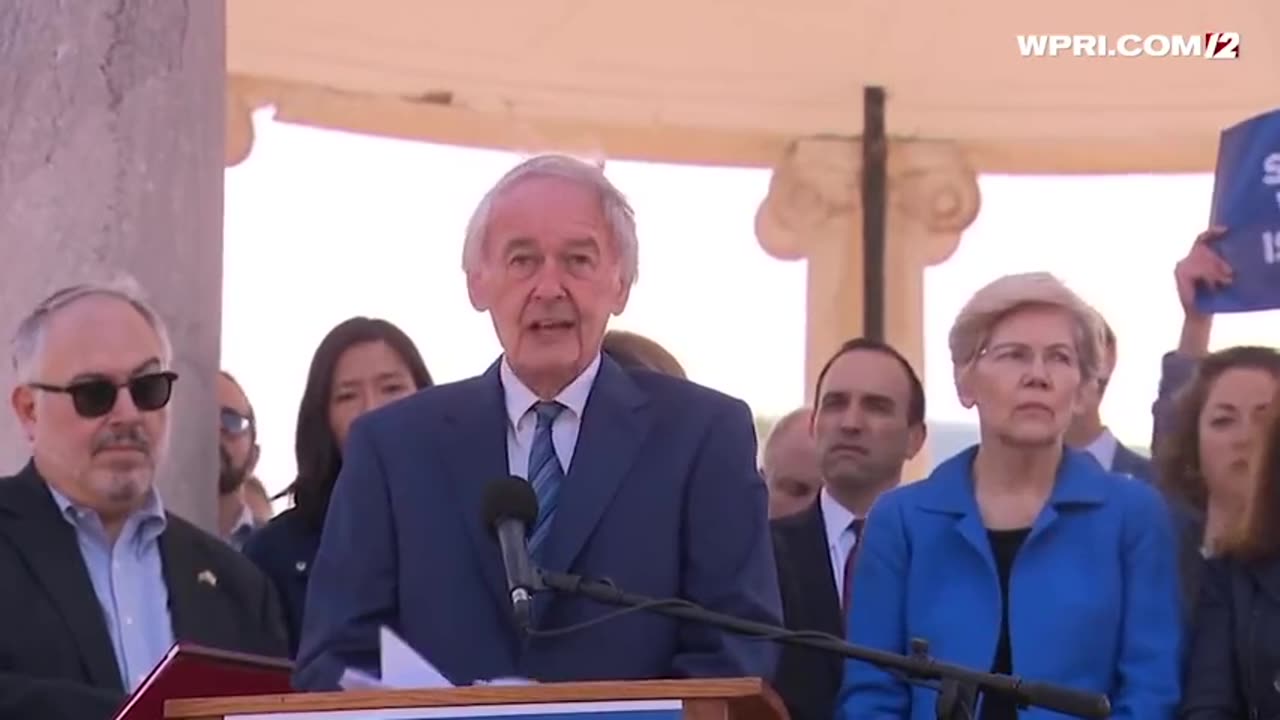 Senator Ed Markey Gets Booed While Calling for De-Escalation in Gaza