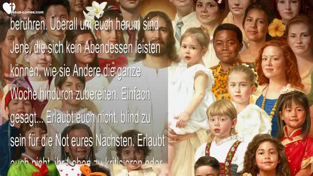 Seid nicht wie die lauwarme Kirche, denn reine Religion ist dies… ❤️ Liebesbrief von Jesus Christus