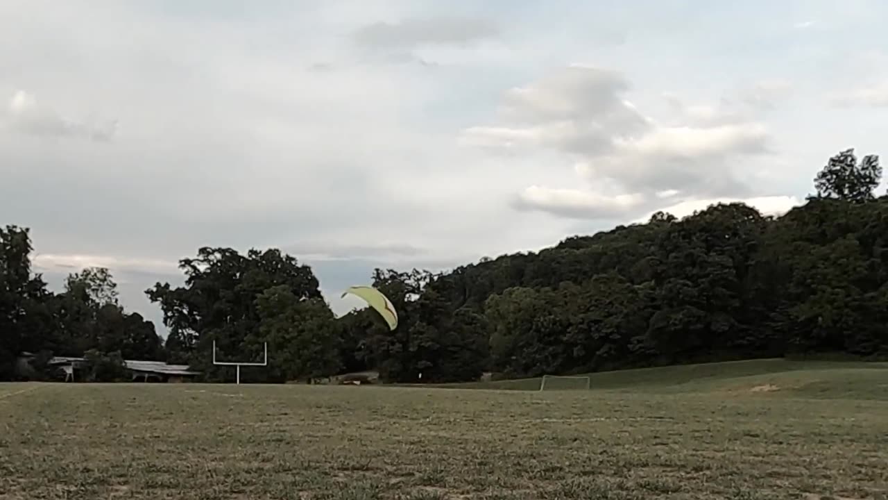 Flying a random LZ with my re-trimmed Atlas