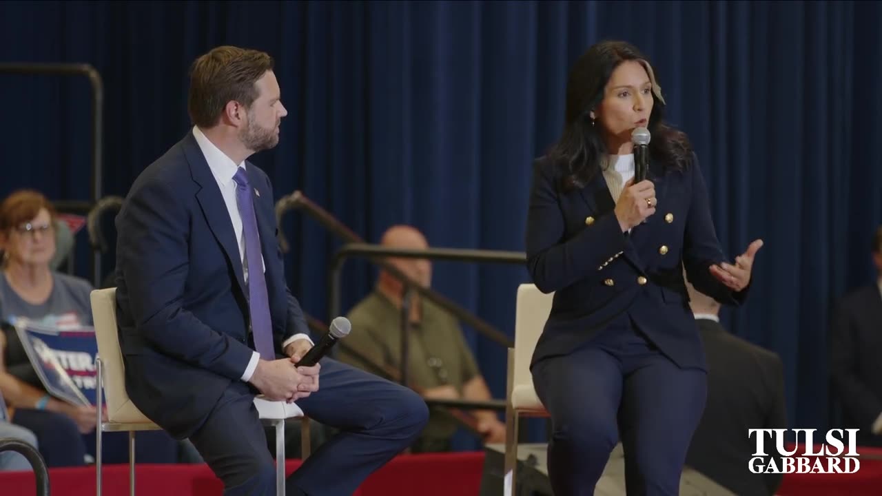 JD Vance And Tulsi Gabbards Town Hall
