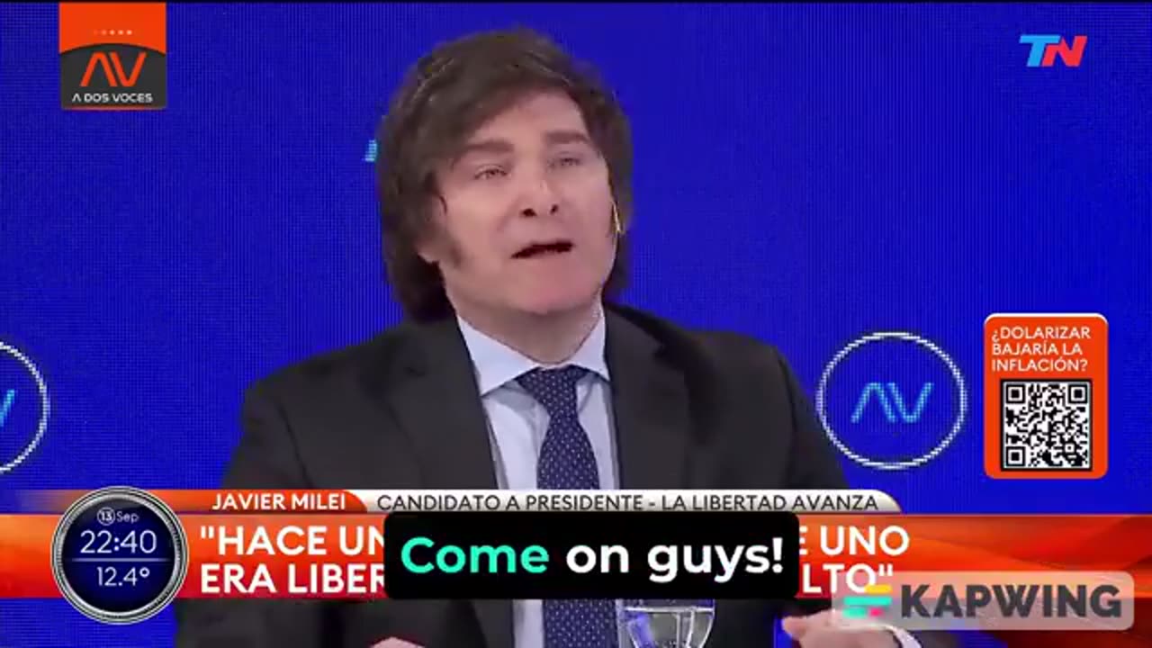 Javier Milei on political correctness