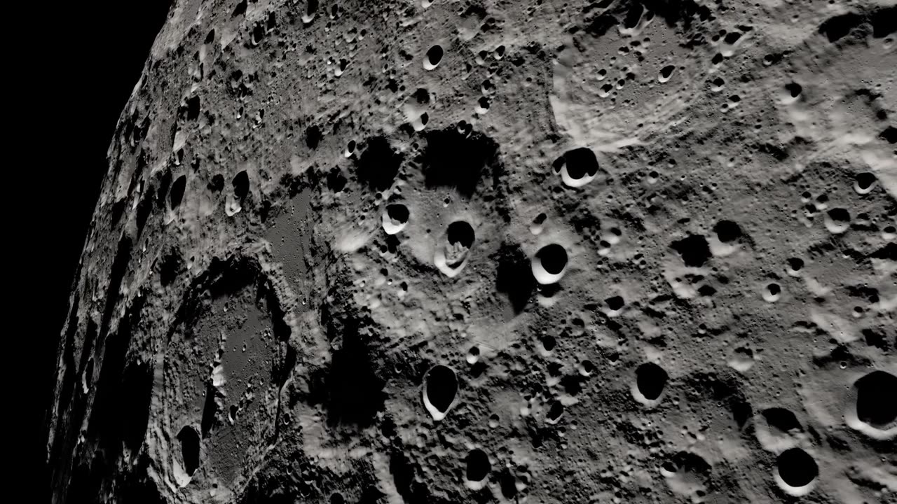 Apollo 13 Views of the Moon in 4K