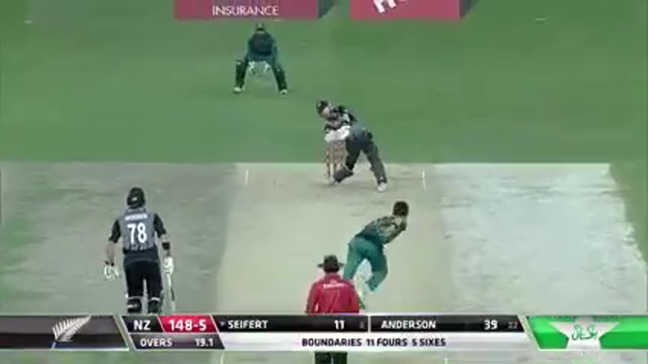 The magical spell of shaheen shah afridi against newzealand in 2nd t20