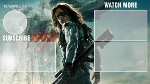 Captain America vs The Winter Soldier - Highway Fight Scene - Captain America The Winter Soldier