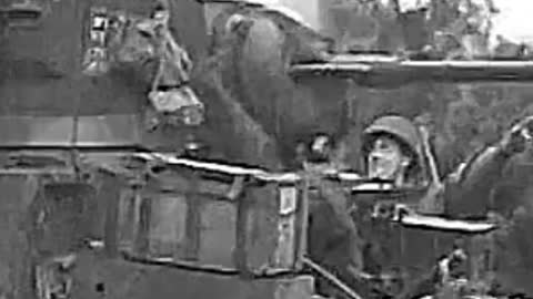 Um tanquedeSherwood Rangers Yeomanry anexado à American82 Airborne Division. #guerra #historia #fly