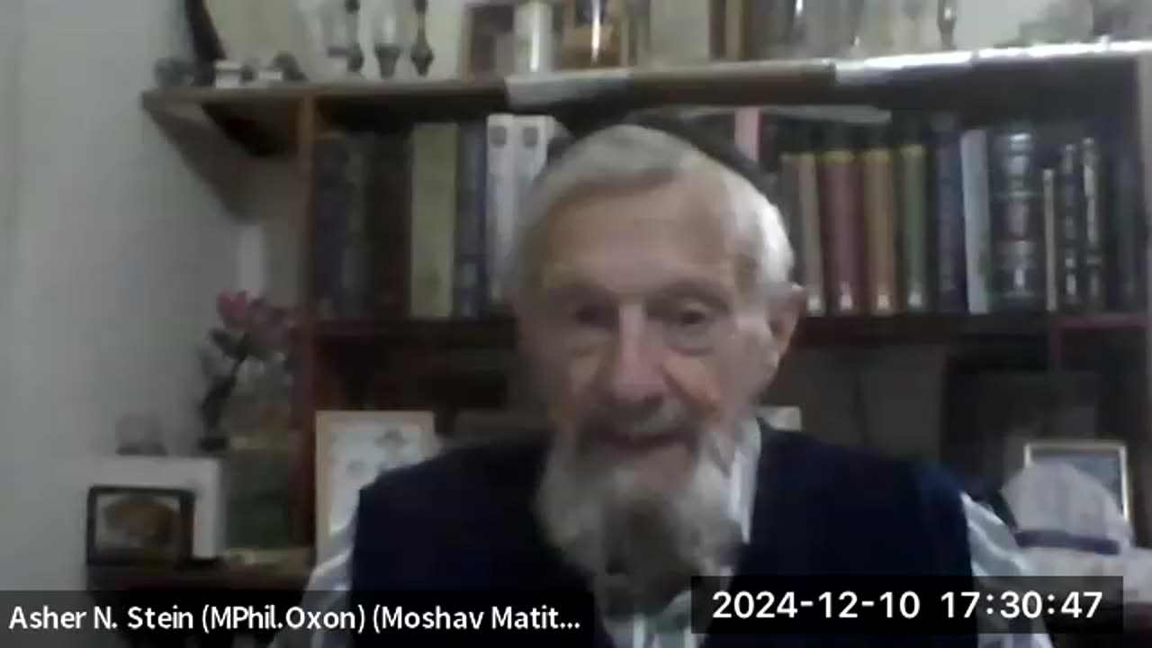 R&B Monthly Seminar: R&B Noahide Fellowship (Episode #34 -- Tuesday, December 10th, 2024). ChairMAN: RABBI Yehoshua Friedman (Kochav HaShachar, ISRAEL). Lecturer: MR. Asher N. Stein (MPhil.Oxon) (Moshav Matityahu, ISRAEL)