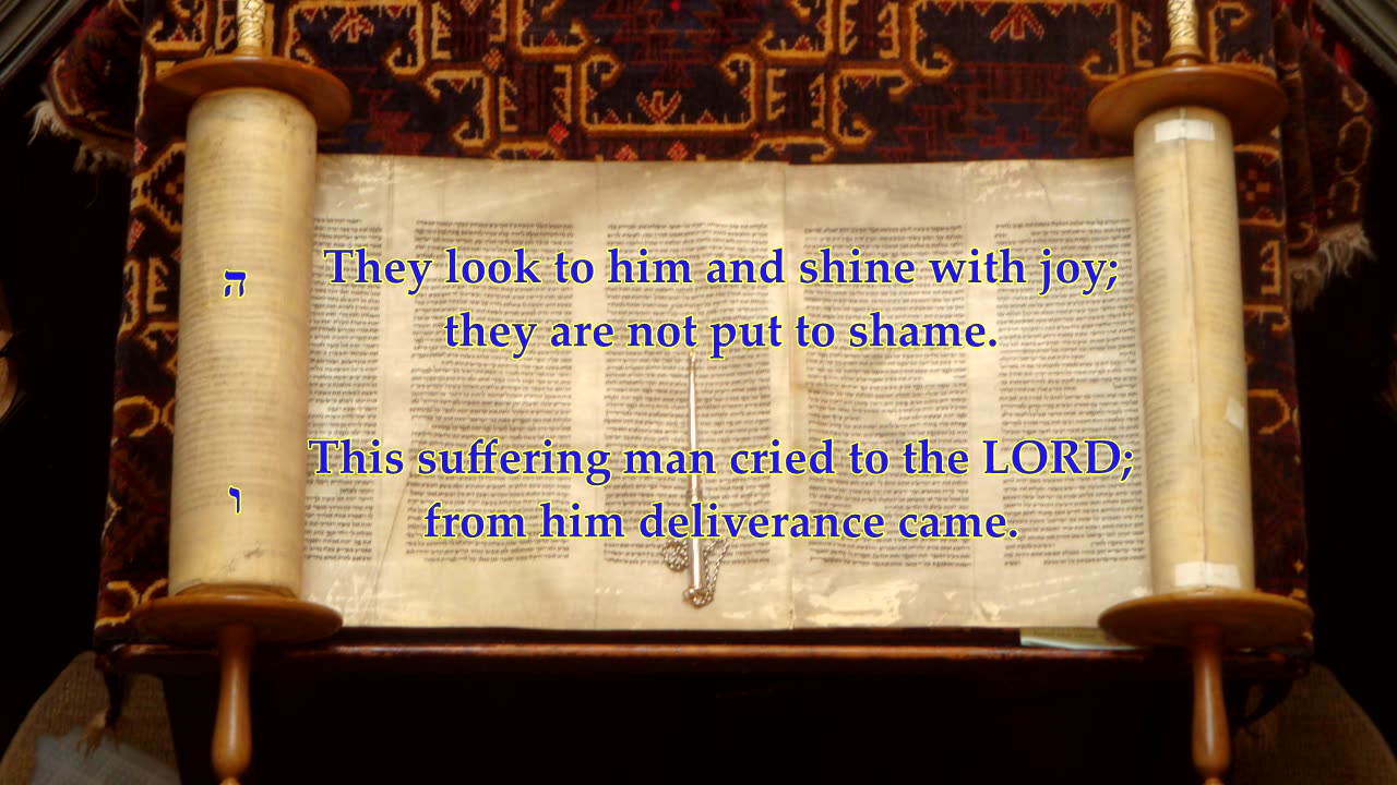 Psalm 34 v1-9 then v19-22 "At all times I will bless the LORD" To the tune Crimond. Sing Psalms