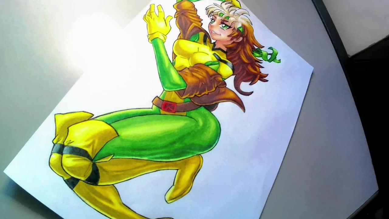 Draw Rogue (Marvel Comics)