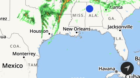 HUGE STORM BARELY MOVING!