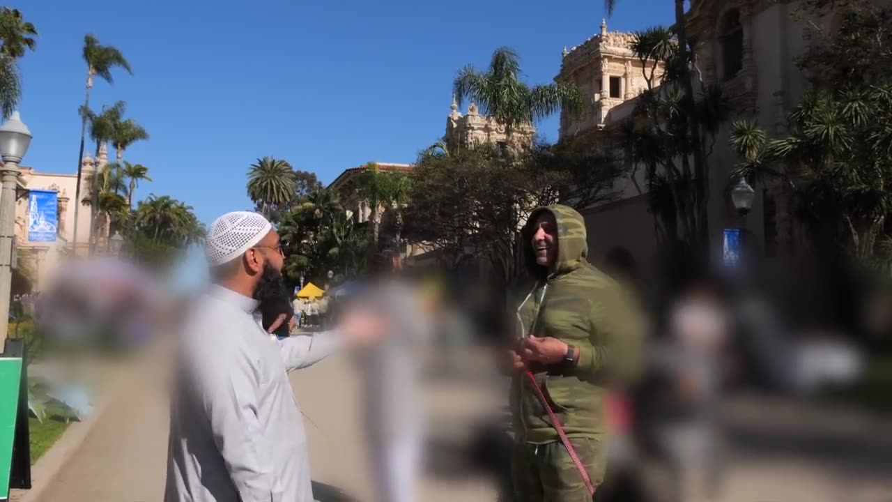 When HE Realized ISLAM is The TRUTH❗ San Diego Dawah 🌆