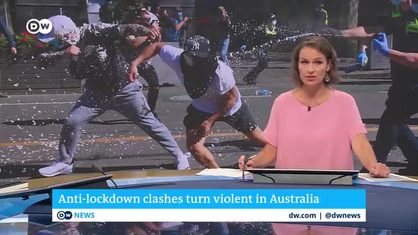 Anti-lockdown Protests turn violent in Australia ||