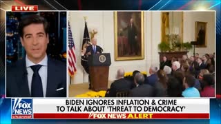 Jesse Watters: Biden's Last-Second Speech Looks Like a 'Hail Mary' !!!