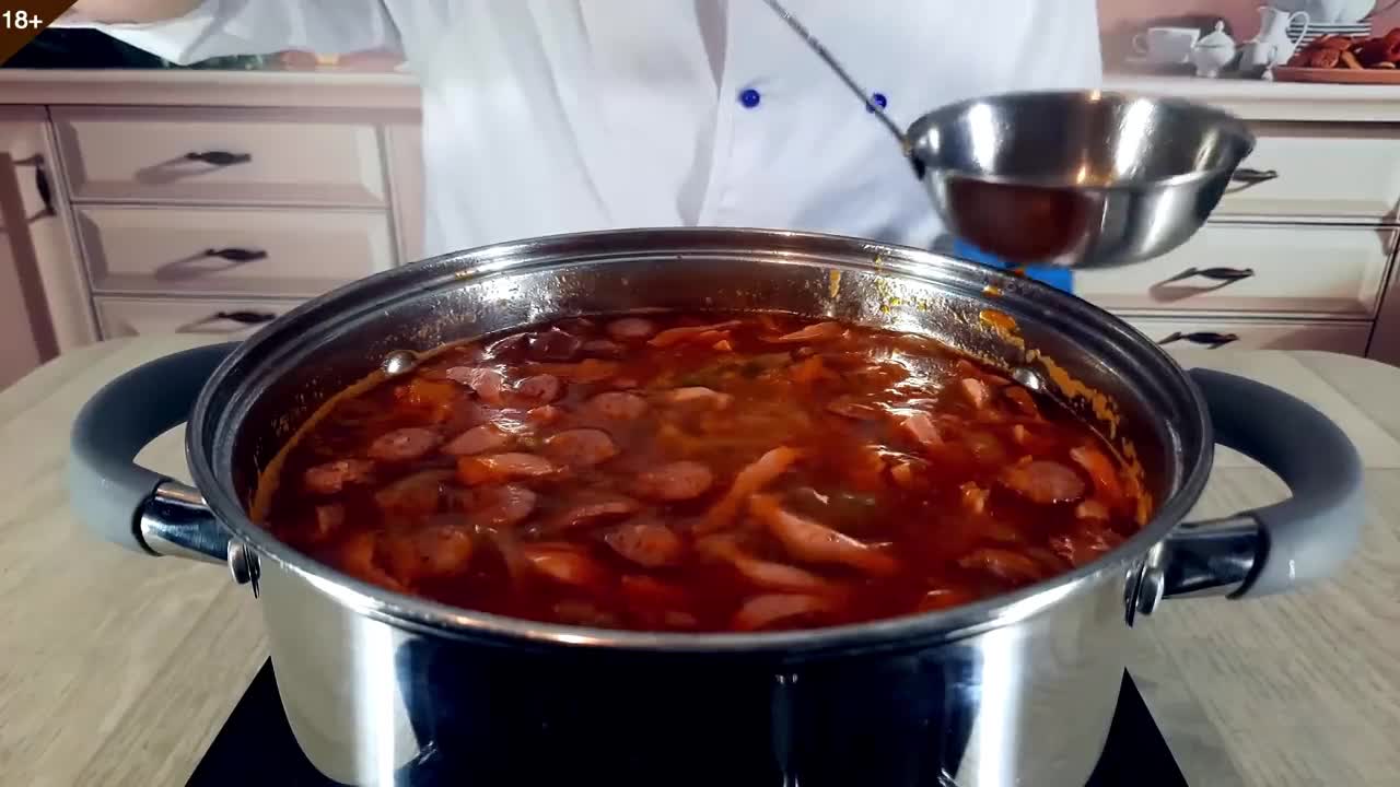 Безумная русская еда! мясо солянка бекон часть четвертая