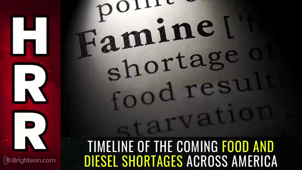 05-14-22 S.R. - Timeline of the Coming FOOD and DIESEL Shortages across America