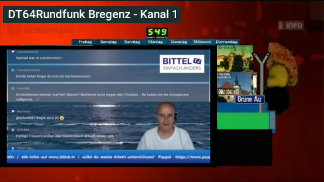 (Di.10.08.2021 von 17:30 Uhr bis 23:59 Uhr)Tagesprogramm