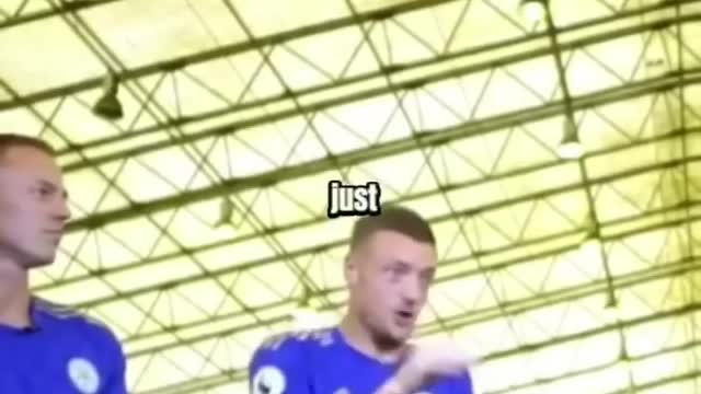 Jamie vardy kicks LGBT flag