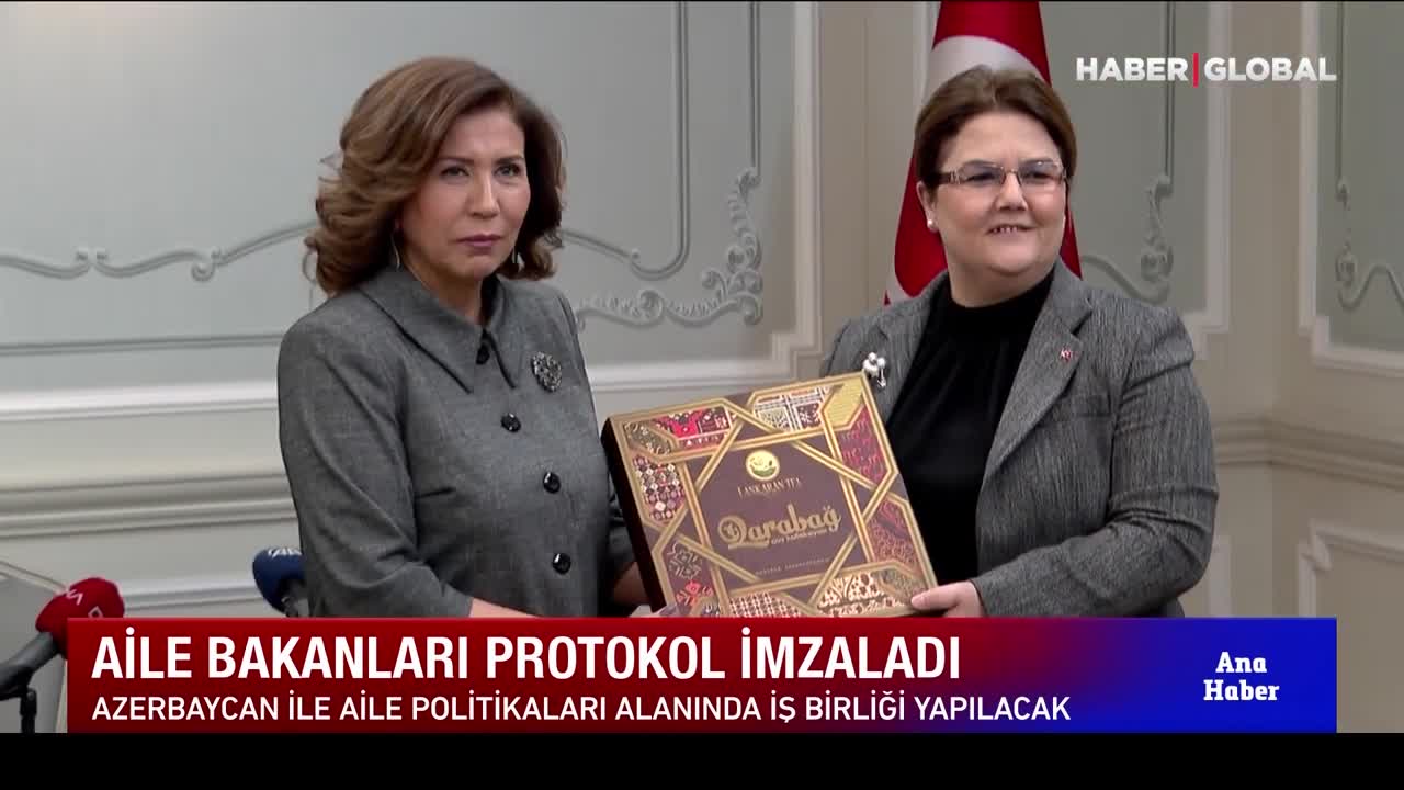 Türkiye ve Azerbaycan Arasında İş Birliği: Aile Bakanları Protokol İmzaladı