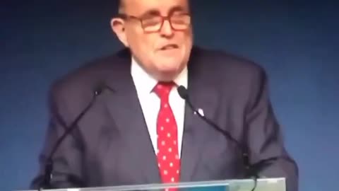 Rudy Giuliani Makes Clear The Aim Of Sanctions On Iran