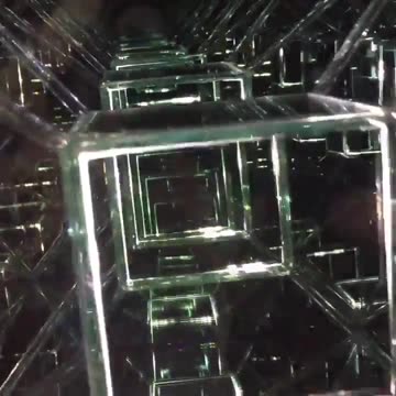 Witamy w czwartym wymiarze... to jest sześcian nieskończoności tesseract...