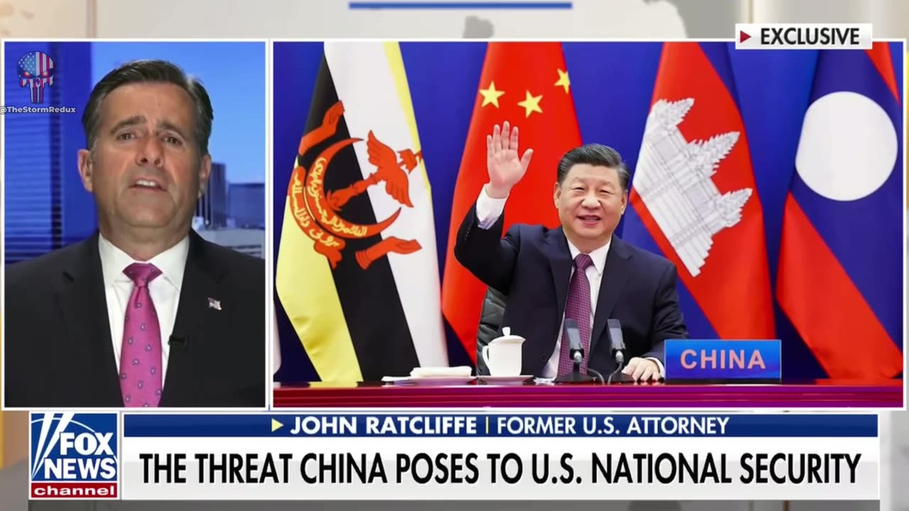 DNI Ratcliffe says the CCP interfered in our last election & will do it again in 2024