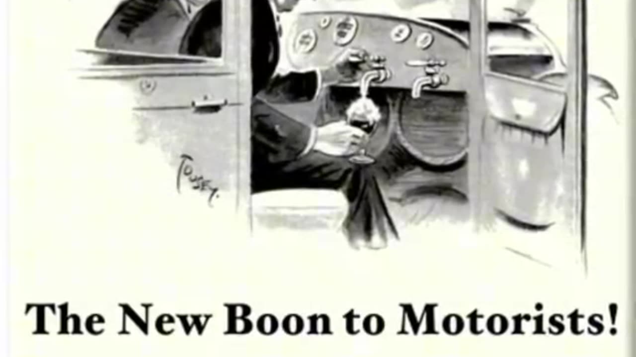 1926 NOSTALGIA~ AUTO BEER BAR~THE NEW BOON TO MOTORISTS!! INSTALLED IN YOUR CAR THE SAME AS A RADIO